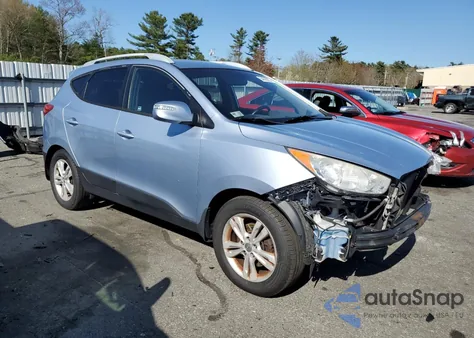 2012 Hyundai Tucson Gls from USA, damaged, VIN KM8JUCACXCU402247